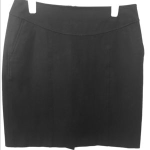 Black Banana Republic Miniskirt Sz 10p